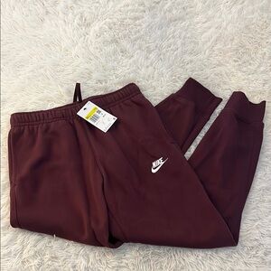 Nike Maroon Joggers